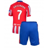 Otroški Atletico Madrid Antoine Griezmann #7 Replika nogometni dresi kompleti Domači 2024-25 Kratek Rokav (+ hlače)