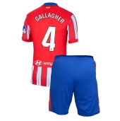 Otroški Atletico Madrid Conor Gallagher #4 Replika nogometni dresi kompleti Domači 2024-25 Kratek Rokav (+ hlače)