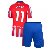 Otroški Atletico Madrid Thomas Lemar #11 Replika nogometni dresi kompleti Domači 2024-25 Kratek Rokav (+ hlače)