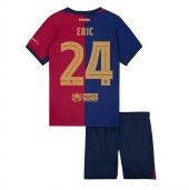 Otroški Barcelona Eric Garcia #24 Replika nogometni dresi kompleti Domači 2024-25 Kratek Rokav (+ hlače)