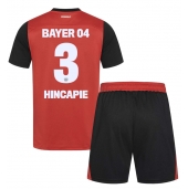 Otroški Bayer Leverkusen Piero Hincapie #3 Replika nogometni dresi kompleti Domači 2024-25 Kratek Rokav (+ hlače)