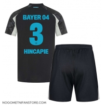 Otroški Bayer Leverkusen Piero Hincapie #3 Replika nogometni dresi kompleti Tretji 2024-25 Kratek Rokav (+ hlače)