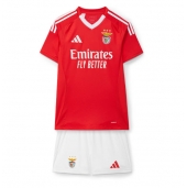 Otroški Benfica Replika nogometni dresi kompleti Domači 2024-25 Kratek Rokav (+ hlače)