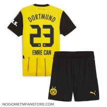 Otroški Borussia Dortmund Emre Can #23 Replika nogometni dresi kompleti Domači 2024-25 Kratek Rokav (+ hlače)