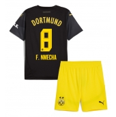 Otroški Borussia Dortmund Felix Nmecha #8 Replika nogometni dresi kompleti Gostujoči 2024-25 Kratek Rokav (+ hlače)