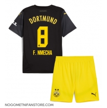 Otroški Borussia Dortmund Felix Nmecha #8 Replika nogometni dresi kompleti Gostujoči 2024-25 Kratek Rokav (+ hlače)