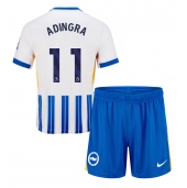 Otroški Brighton Simon Adingra #11 Replika nogometni dresi kompleti Domači 2024-25 Kratek Rokav (+ hlače)