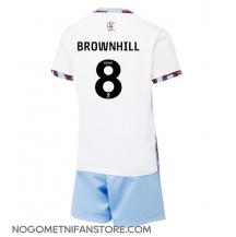 Otroški Burnley Josh Brownhill #8 Replika nogometni dresi kompleti Tretji 2024-25 Kratek Rokav (+ hlače)