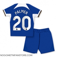 Otroški Chelsea Cole Palmer #20 Replika nogometni dresi kompleti Domači 2023-24 Kratek Rokav (+ hlače)