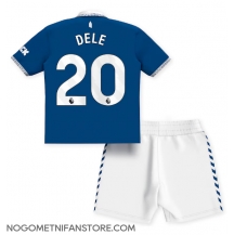 Otroški Everton Dele Alli #20 Replika nogometni dresi kompleti Domači 2023-24 Kratek Rokav (+ hlače)