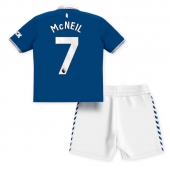 Otroški Everton Dwight McNeil #7 Replika nogometni dresi kompleti Domači 2023-24 Kratek Rokav (+ hlače)