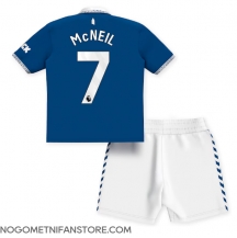 Otroški Everton Dwight McNeil #7 Replika nogometni dresi kompleti Domači 2023-24 Kratek Rokav (+ hlače)