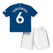 Otroški Everton James Tarkowski #6 Replika nogometni dresi kompleti Domači 2023-24 Kratek Rokav (+ hlače)