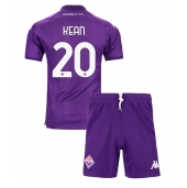 Otroški Fiorentina Moise Kean #20 Replika nogometni dresi kompleti Domači 2024-25 Kratek Rokav (+ hlače)