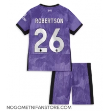 Otroški Liverpool Andrew Robertson #26 Replika nogometni dresi kompleti Tretji 2023-24 Kratek Rokav (+ hlače)