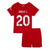 Otroški Liverpool Diogo Jota #20 Replika nogometni dresi kompleti Domači 2023-24 Kratek Rokav (+ hlače)