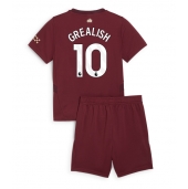 Otroški Manchester City Jack Grealish #10 Replika nogometni dresi kompleti Tretji 2024-25 Kratek Rokav (+ hlače)