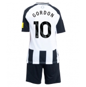 Otroški Newcastle United Anthony Gordon #10 Replika nogometni dresi kompleti Domači 2024-25 Kratek Rokav (+ hlače)