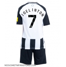 Otroški Newcastle United Joelinton #7 Replika nogometni dresi kompleti Domači 2024-25 Kratek Rokav (+ hlače)