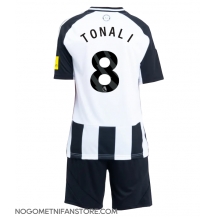 Otroški Newcastle United Sandro Tonali #8 Replika nogometni dresi kompleti Domači 2024-25 Kratek Rokav (+ hlače)