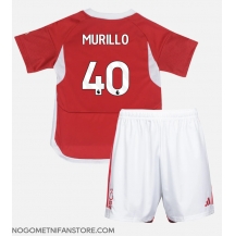 Otroški Nottingham Forest Murillo #40 Replika nogometni dresi kompleti Domači 2023-24 Kratek Rokav (+ hlače)