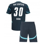 Otroški RB Leipzig Benjamin Sesko #30 Replika nogometni dresi kompleti Tretji 2024-25 Kratek Rokav (+ hlače)