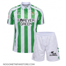 Otroški Real Betis Replika nogometni dresi kompleti Domači 2024-25 Kratek Rokav (+ hlače)