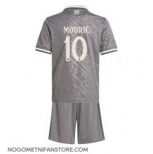 Otroški Real Madrid Luka Modric #10 Replika nogometni dresi kompleti Tretji 2024-25 Kratek Rokav (+ hlače)