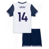 Otroški Tottenham Hotspur Archie Gray #14 Replika nogometni dresi kompleti Domači 2024-25 Kratek Rokav (+ hlače)