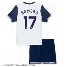 Otroški Tottenham Hotspur Cristian Romero #17 Replika nogometni dresi kompleti Domači 2024-25 Kratek Rokav (+ hlače)