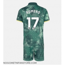 Otroški Tottenham Hotspur Cristian Romero #17 Replika nogometni dresi kompleti Tretji 2024-25 Kratek Rokav (+ hlače)