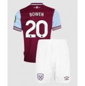 Otroški West Ham United Jarrod Bowen #20 Replika nogometni dresi kompleti Domači 2024-25 Kratek Rokav (+ hlače)