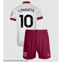 Otroški West Ham United Lucas Paqueta #10 Replika nogometni dresi kompleti Tretji 2024-25 Kratek Rokav (+ hlače)