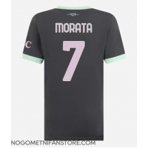 Ženski AC Milan Alvaro Morata #7 Replika nogometni dresi Tretji 2024-25 Kratek Rokav