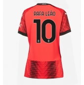 Ženski AC Milan Rafael Leao #10 Replika nogometni dresi Domači 2023-24 Kratek Rokav