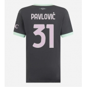 Ženski AC Milan Strahinja Pavlovic #31 Replika nogometni dresi Tretji 2024-25 Kratek Rokav