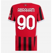 Ženski AC Milan Tammy Abraham #90 Replika nogometni dresi Domači 2024-25 Kratek Rokav