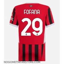 Ženski AC Milan Youssouf Fofana #29 Replika nogometni dresi Domači 2024-25 Kratek Rokav