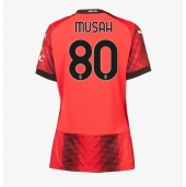 Ženski AC Milan Yunus Musah #80 Replika nogometni dresi Domači 2023-24 Kratek Rokav