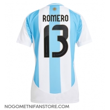 Ženski Argentina Cristian Romero #13 Replika nogometni dresi Domači Copa America 2024 Kratek Rokav