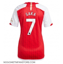 Ženski Arsenal Bukayo Saka #7 Replika nogometni dresi Domači 2023-24 Kratek Rokav