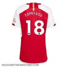 Ženski Arsenal Takehiro Tomiyasu #18 Replika nogometni dresi Domači 2023-24 Kratek Rokav