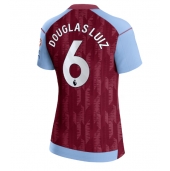 Ženski Aston Villa Douglas Luiz #6 Replika nogometni dresi Domači 2023-24 Kratek Rokav