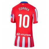 Ženski Atletico Madrid Angel Correa #10 Replika nogometni dresi Domači 2024-25 Kratek Rokav