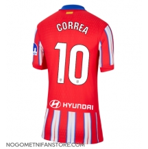 Ženski Atletico Madrid Angel Correa #10 Replika nogometni dresi Domači 2024-25 Kratek Rokav