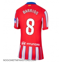 Ženski Atletico Madrid Pablo Barrios #8 Replika nogometni dresi Domači 2024-25 Kratek Rokav