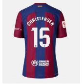 Ženski Barcelona Andreas Christensen #15 Replika nogometni dresi Domači 2023-24 Kratek Rokav