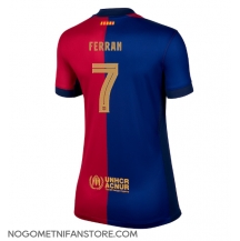 Ženski Barcelona Ferran Torres #7 Replika nogometni dresi Domači 2024-25 Kratek Rokav