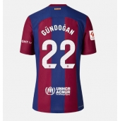 Ženski Barcelona Ilkay Gundogan #22 Replika nogometni dresi Domači 2023-24 Kratek Rokav