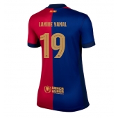 Ženski Barcelona Lamine Yamal #19 Replika nogometni dresi Domači 2024-25 Kratek Rokav